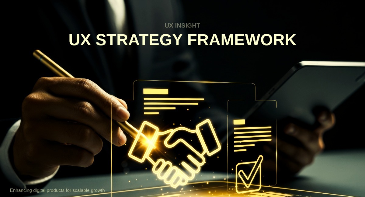 UX Strategy Framework