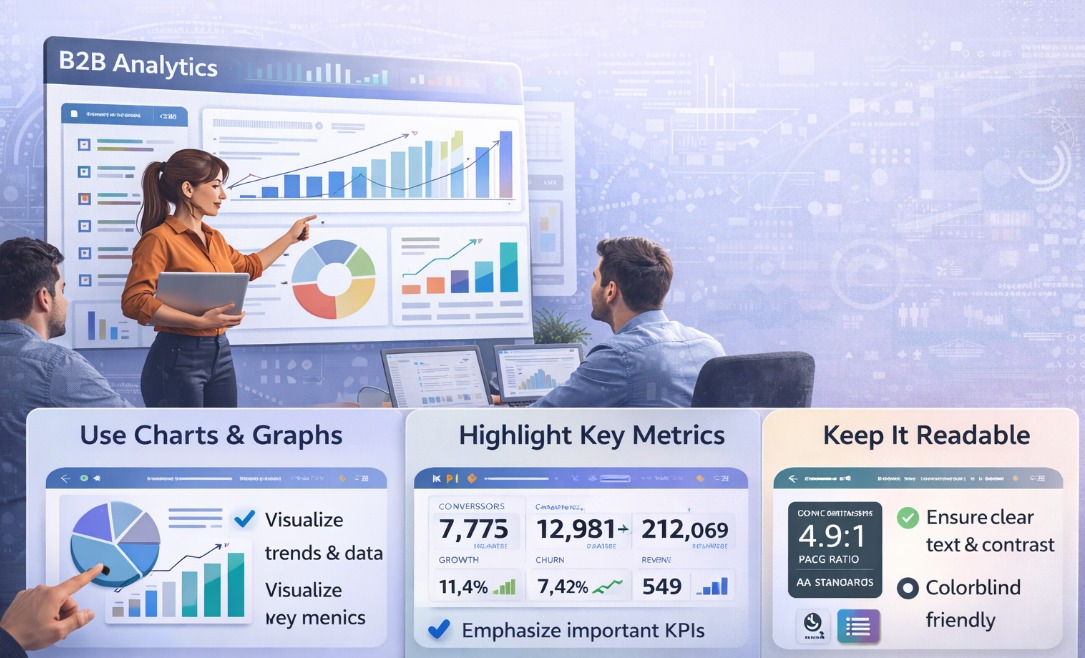 Data visualization and dashboard best practices